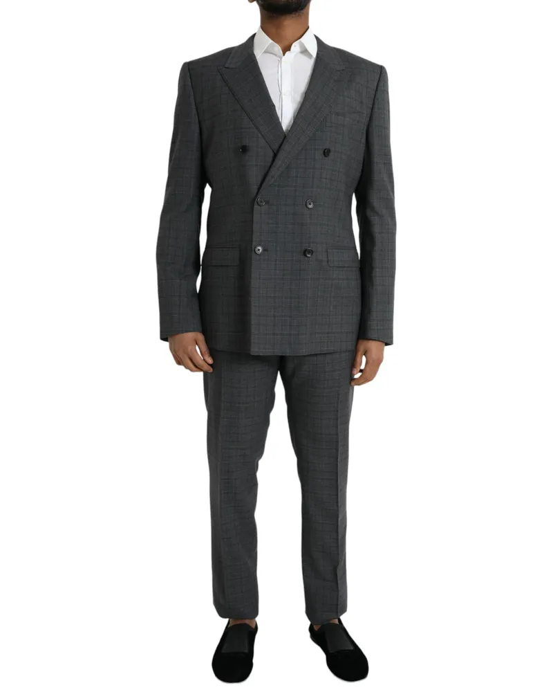 Dolce & Gabbana Martini Pant Suit — Gray Gray