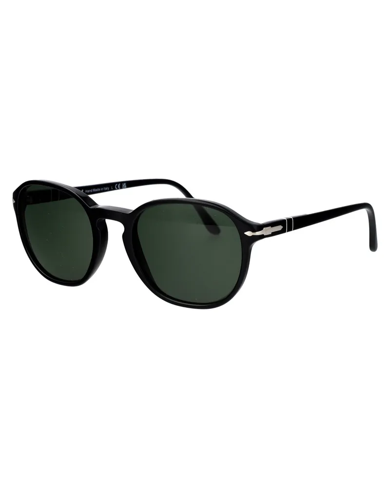 Persol 0PO3343S Black Acetate Sunglasses — Black Black
