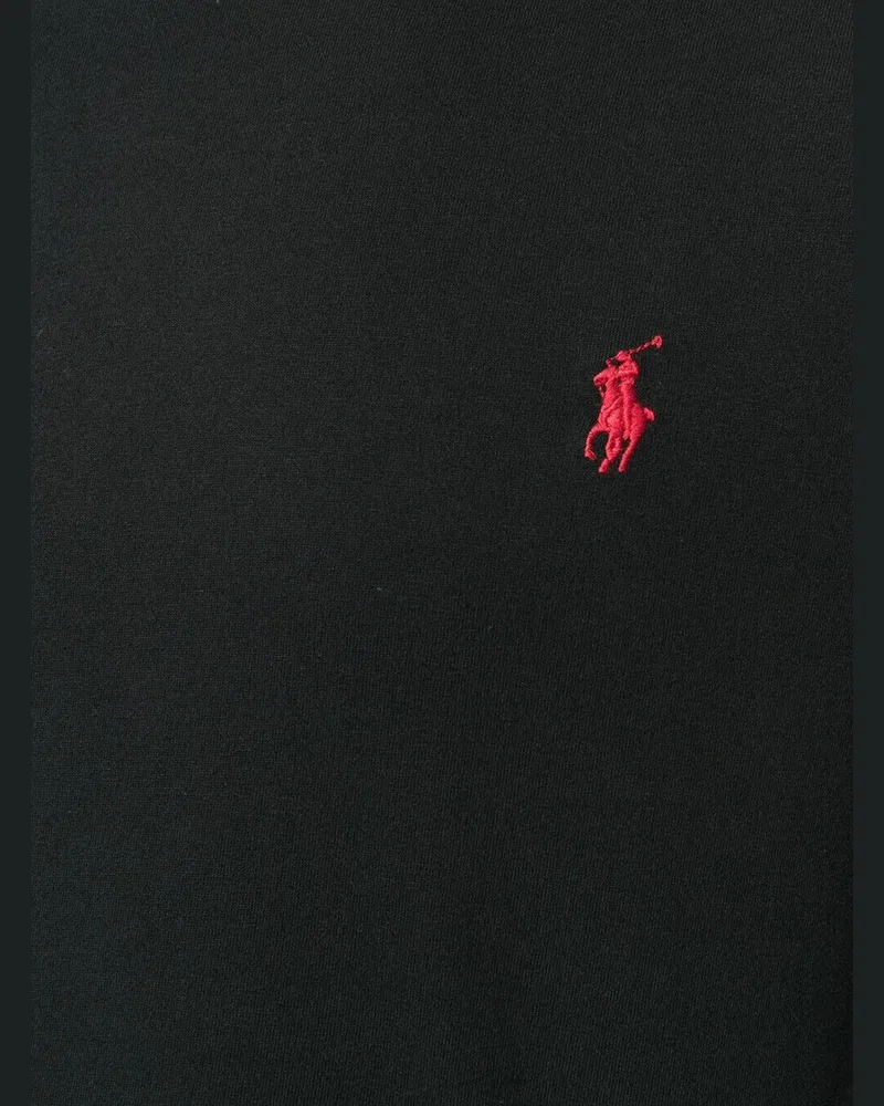 Ralph Lauren Men's T-Shirt Black Cotton T-Shirts And Polos Black