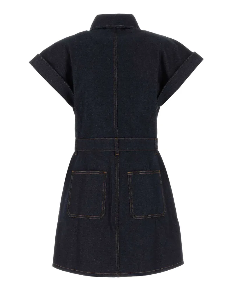Givenchy Denim Mini Dress — Navy Navy