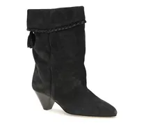 Women's Black Calf Leather Bos Taurus Boots