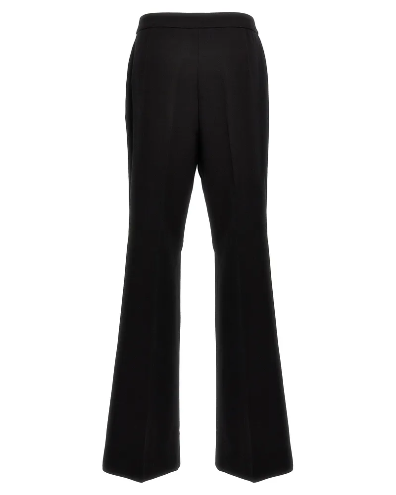 Moschino Women's Black Viscose Dress Pants Black