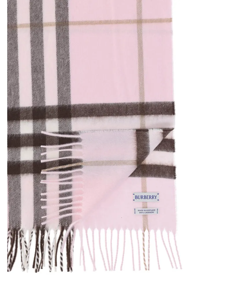 Burberry Women's Scarfs Pink Cashmere Pink