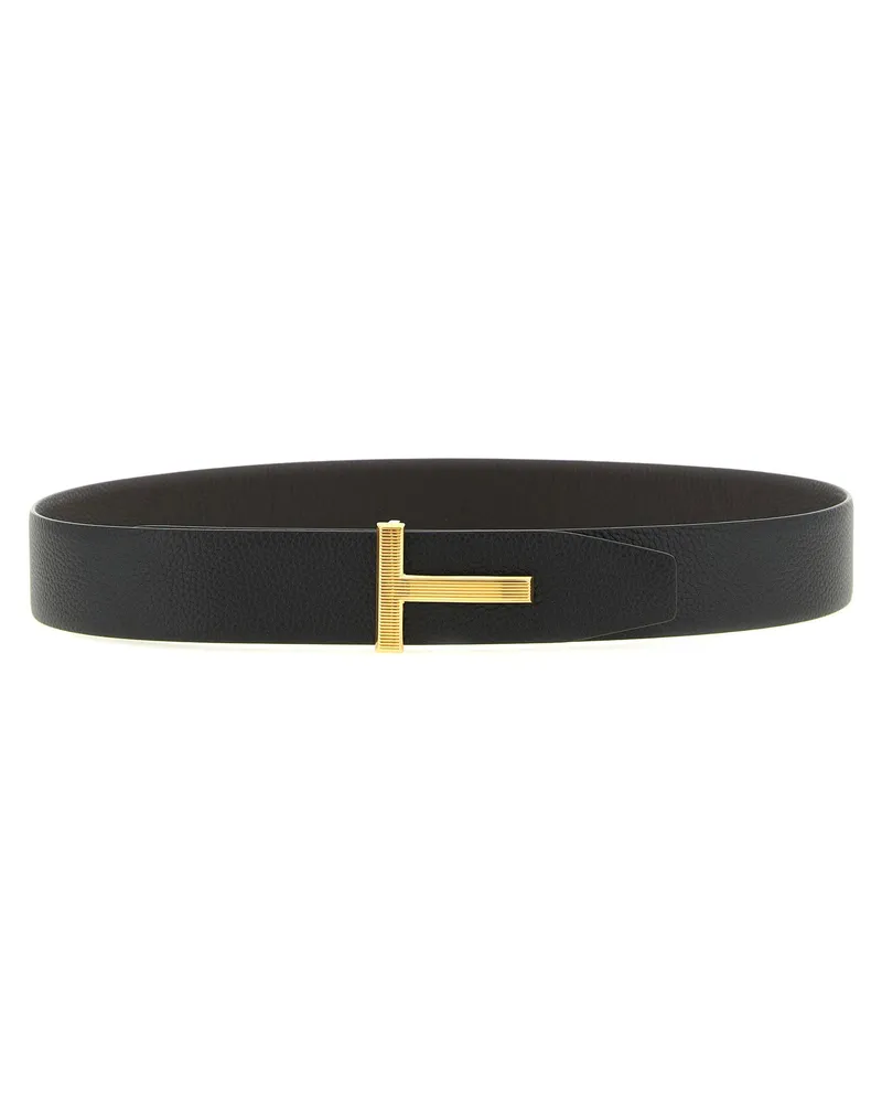 Tom Ford Icon Belt — Black Black