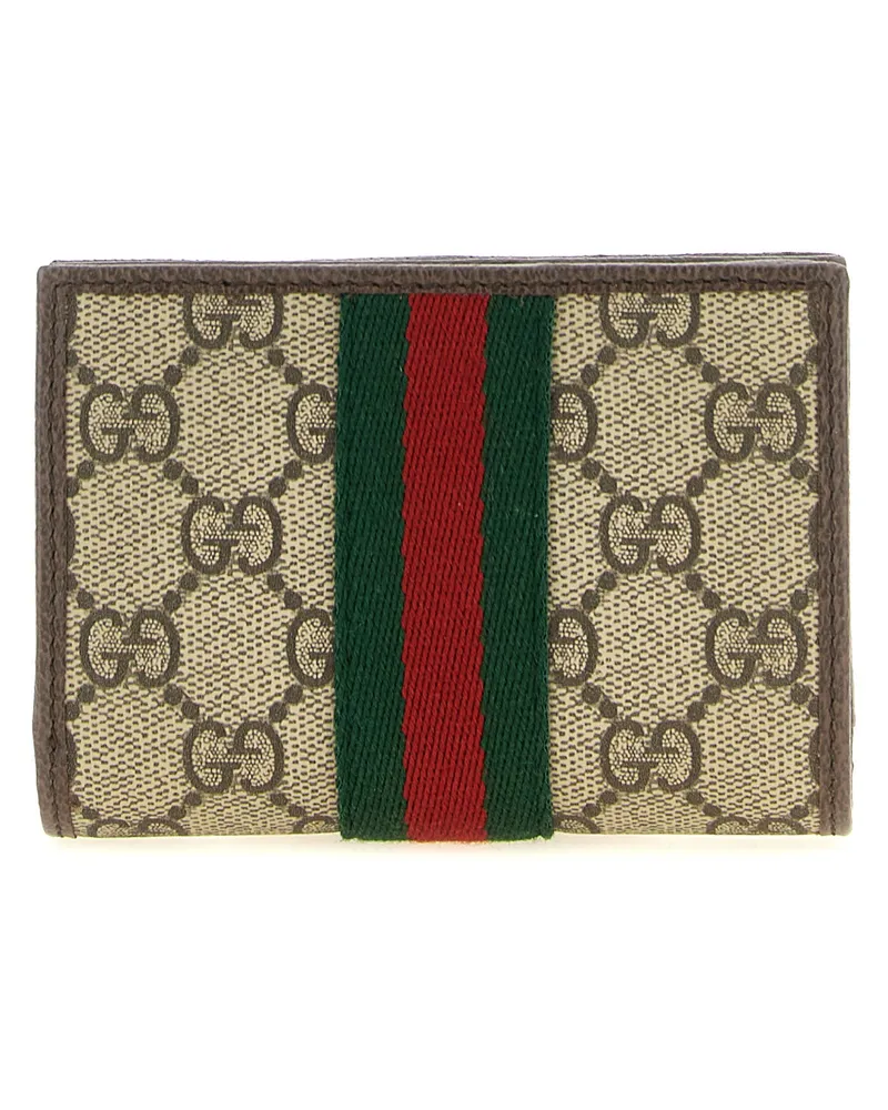 Gucci Ophidia Wallet — Beige Beige
