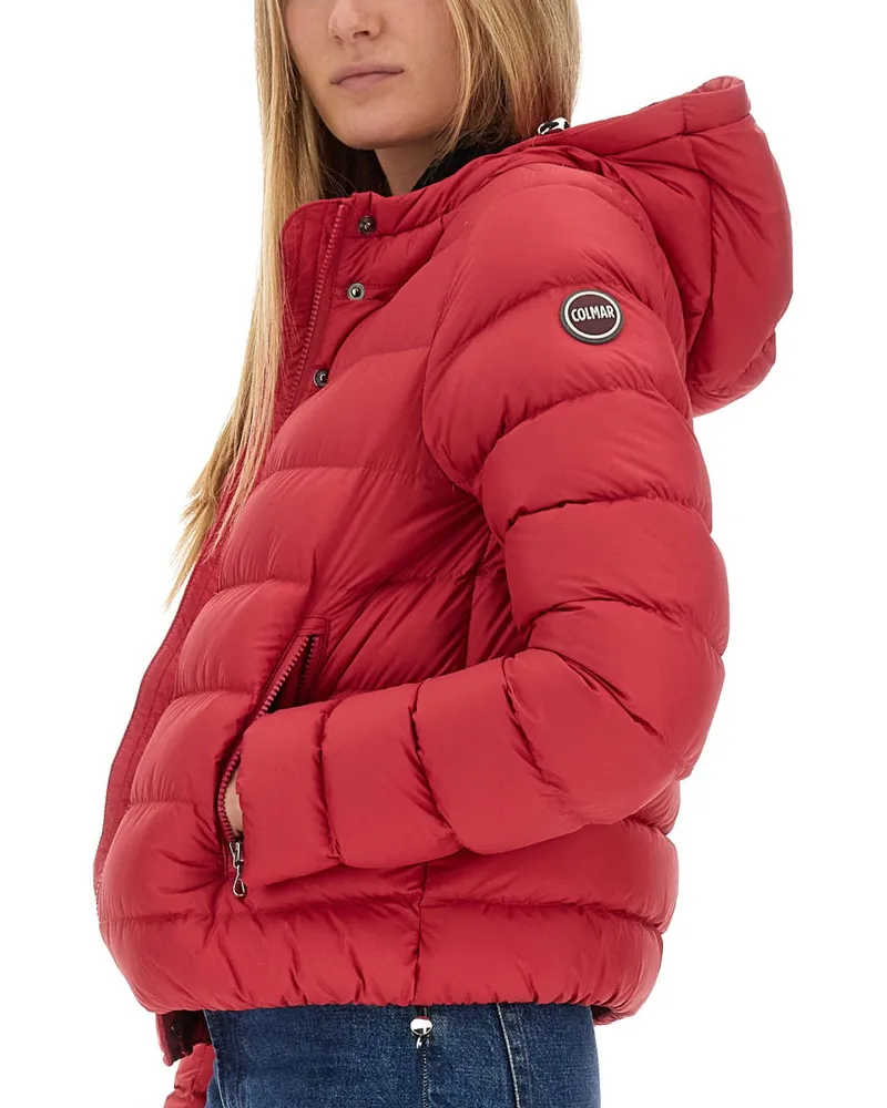 Colmar Logo Jacket — Pink Pink