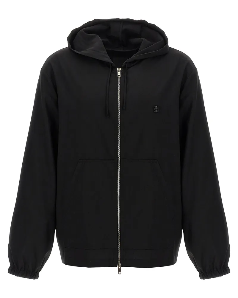 Givenchy Men's Black Virgin Wool Sweatshirt Clothing Black