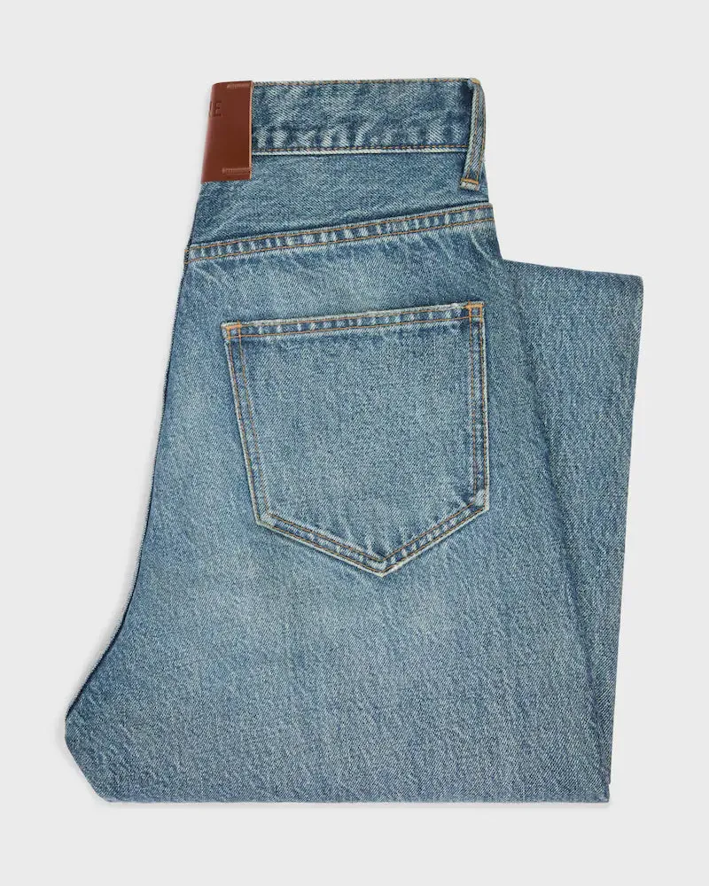 Celine Women's Boyfriend Jeans 001 Vivienne Glass Blue Blue
