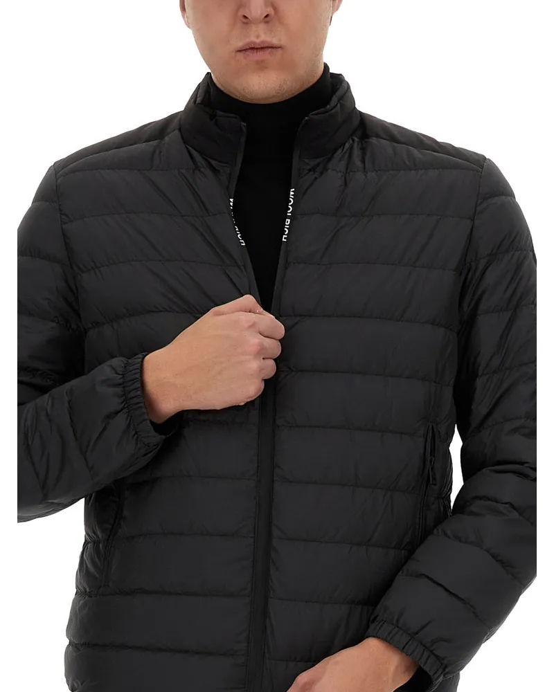 Woolrich Logo-Detailed Jacket — Black Black
