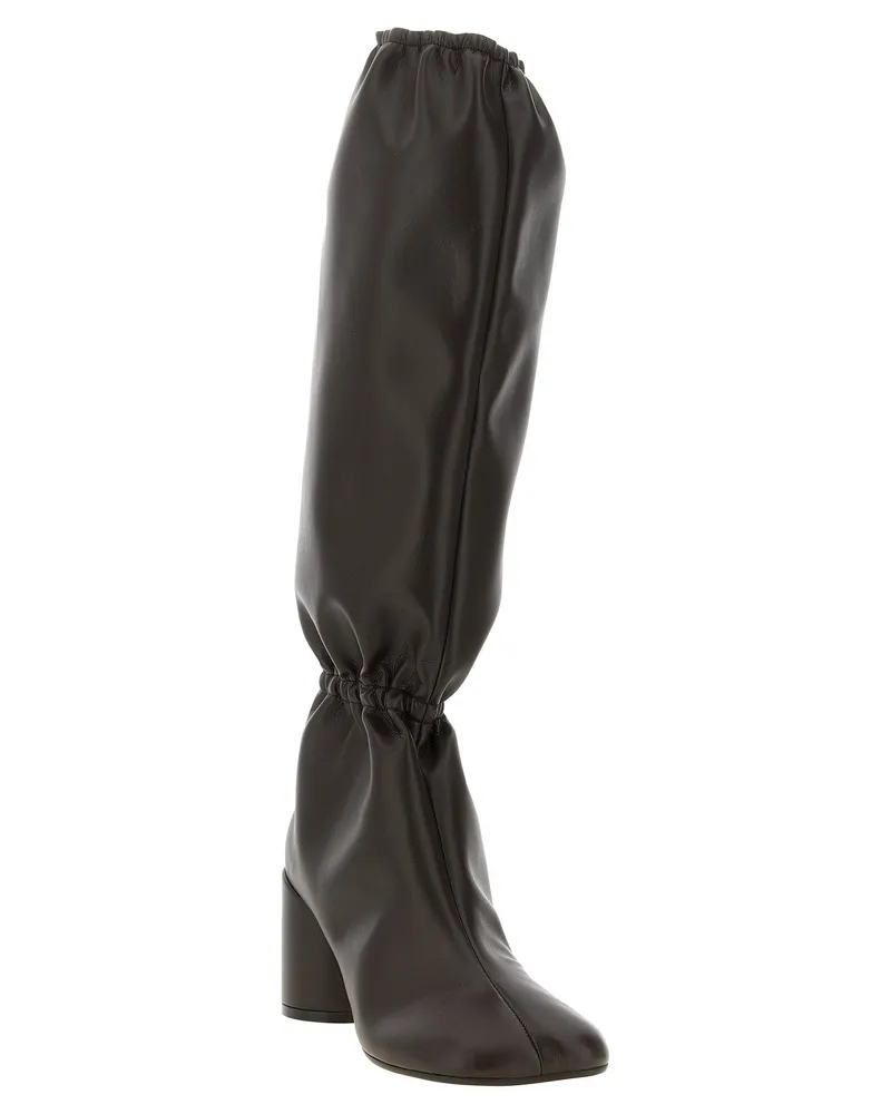 Maison Margiela Anatomic Boots — Black Black