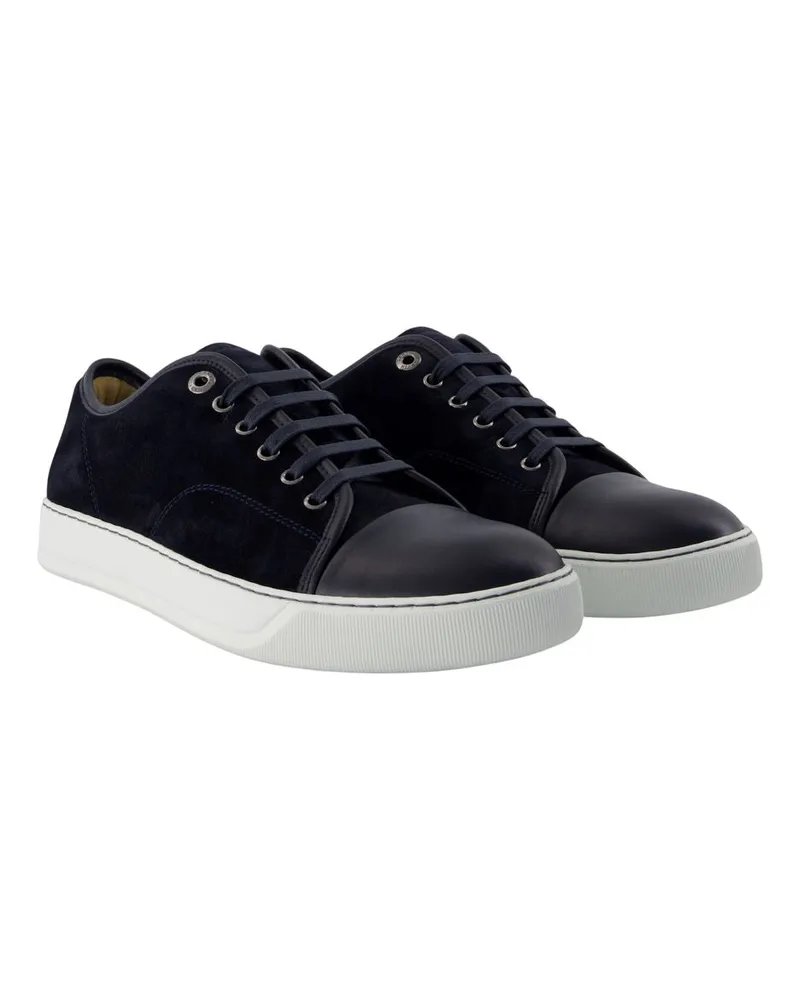 Lanvin Men's Dbb1 Sneaker Navy Synthetic Navy