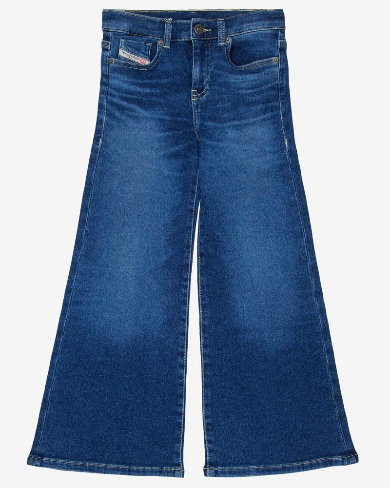 Diesel Stretch Cotton-Blend Denim Jeans — Blue Blue