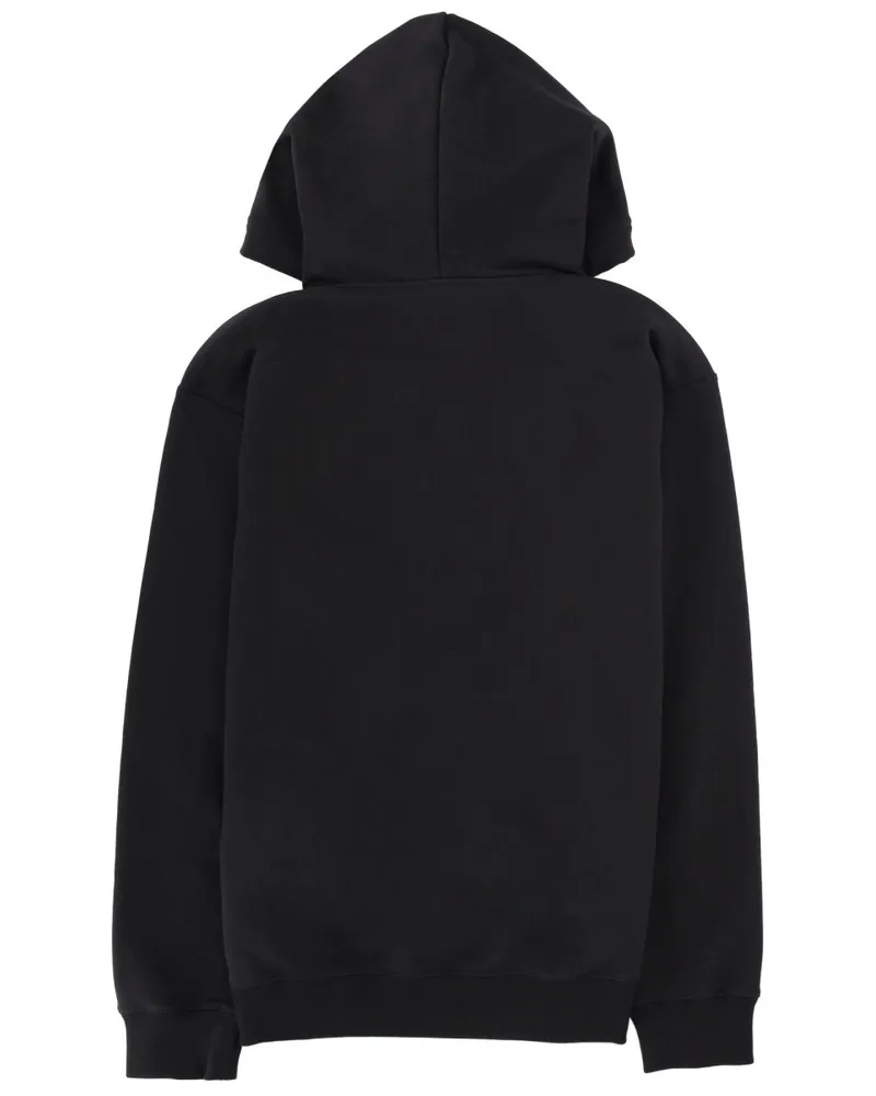 Gucci Logo-Print Cotton Sweatshirt — Black Black