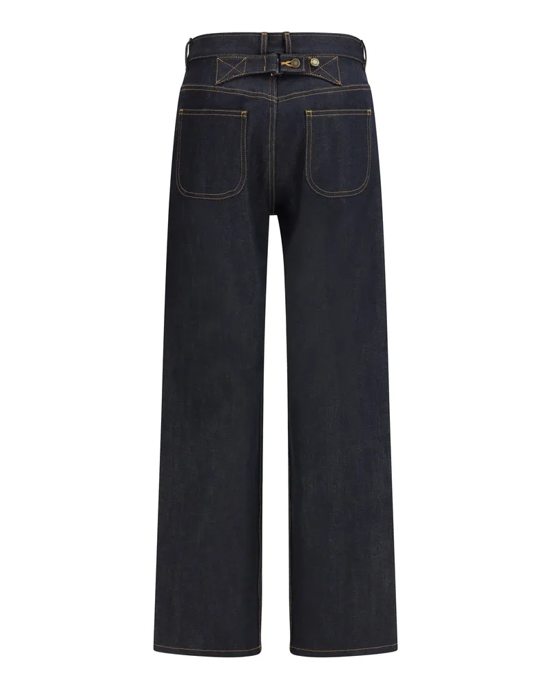 Thom Browne Women's Selvedge 5-Pocket Jeans Navy Cotton Navy