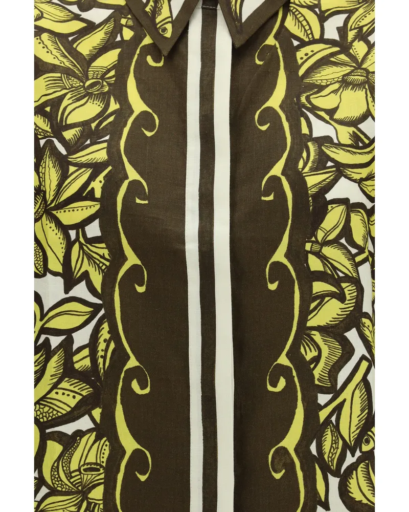 ALEMAIS Women's Shirt Mona Yellow Hemp Yellow