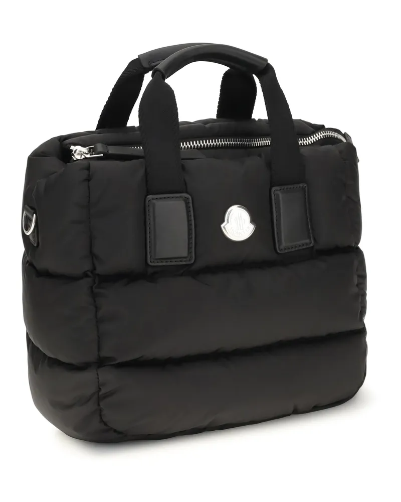 Moncler Quilted Nylon Handbag — Black Black