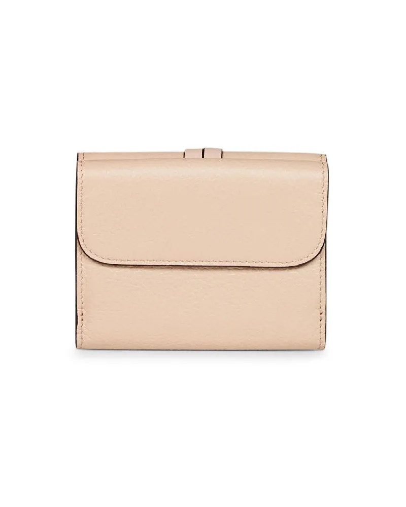 Chloé Alphabet Wallet — Pink Pink