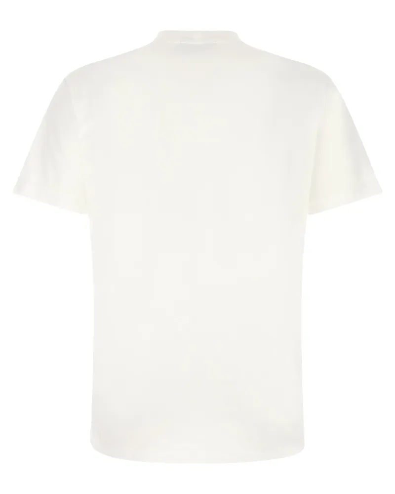 Stone Island Men's White Cotton T-Shirt White