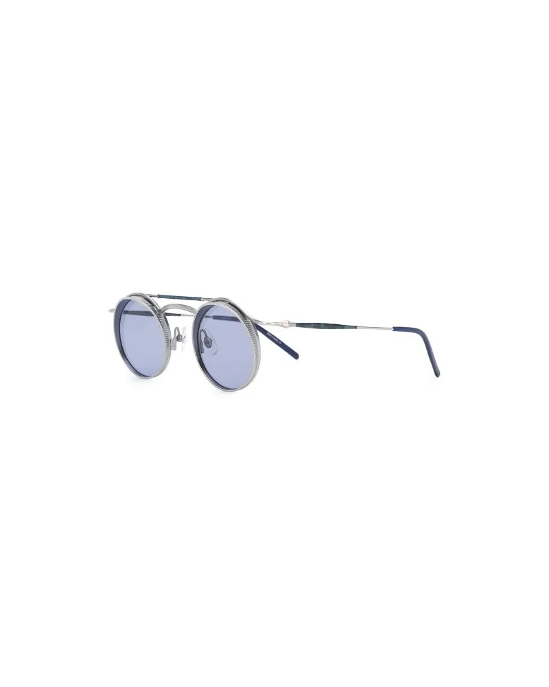 MATSUDA Women's Round-Frame Sunglasses Aw23 U Silver