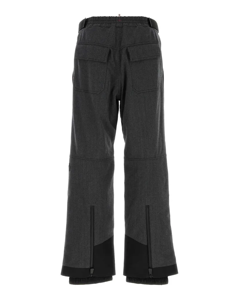 Moncler Trousers Ski Trousers — Black Black