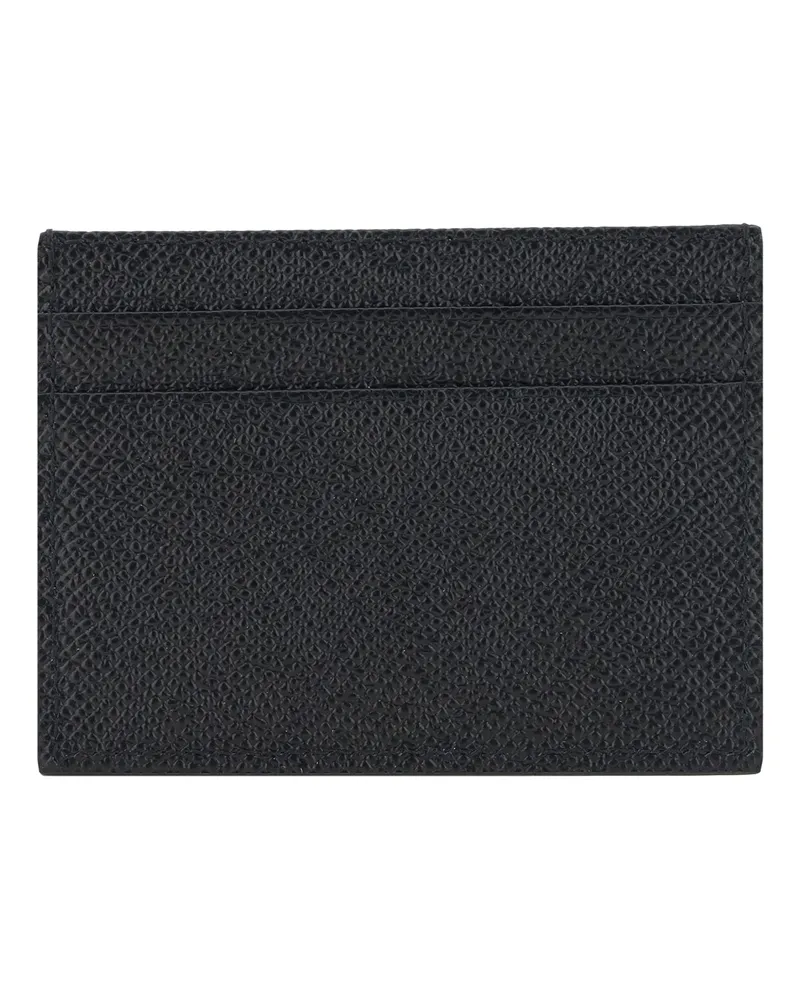 Dolce & Gabbana Women's Leather Cardholder Black Calf Wallets & Purses Black