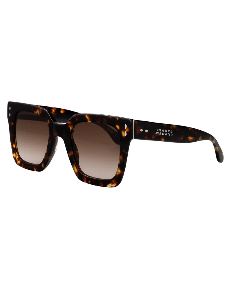 Isabel Marant Women's Sunglasses Havana Acetate Brown
