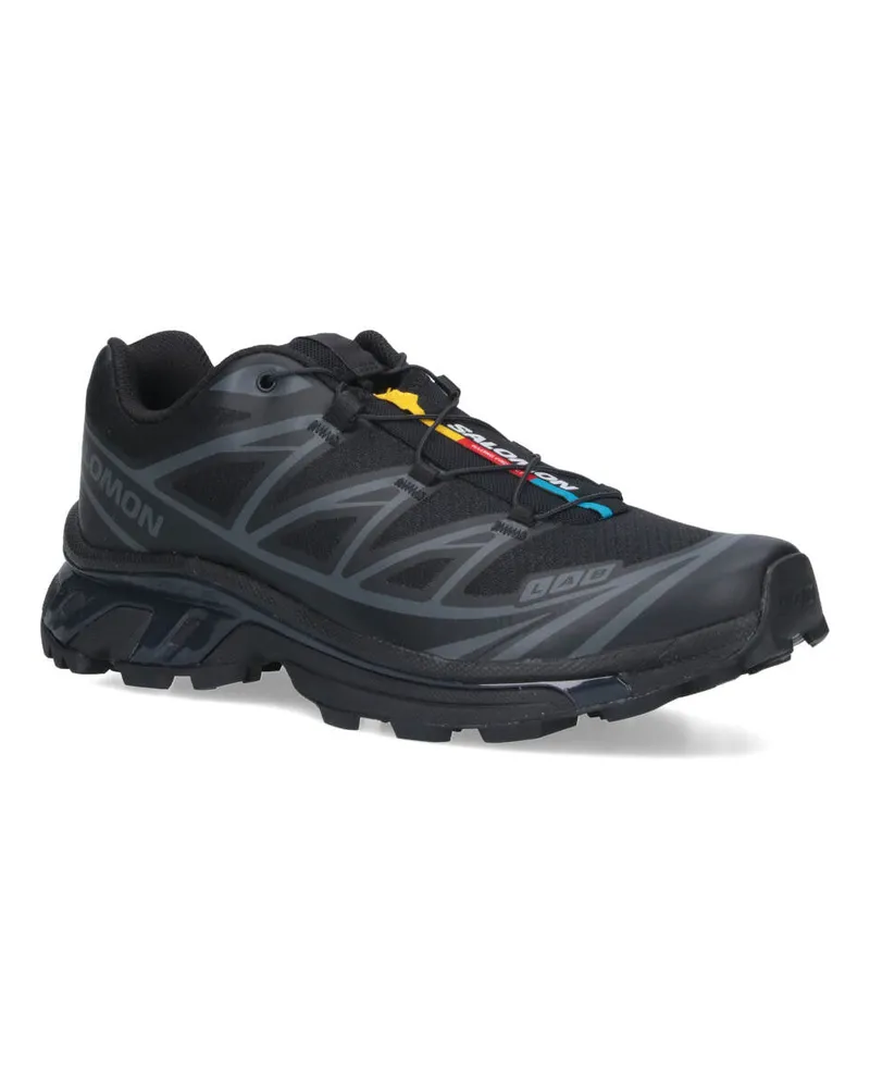 Salomon Unisex Sneakers Black Textile Black