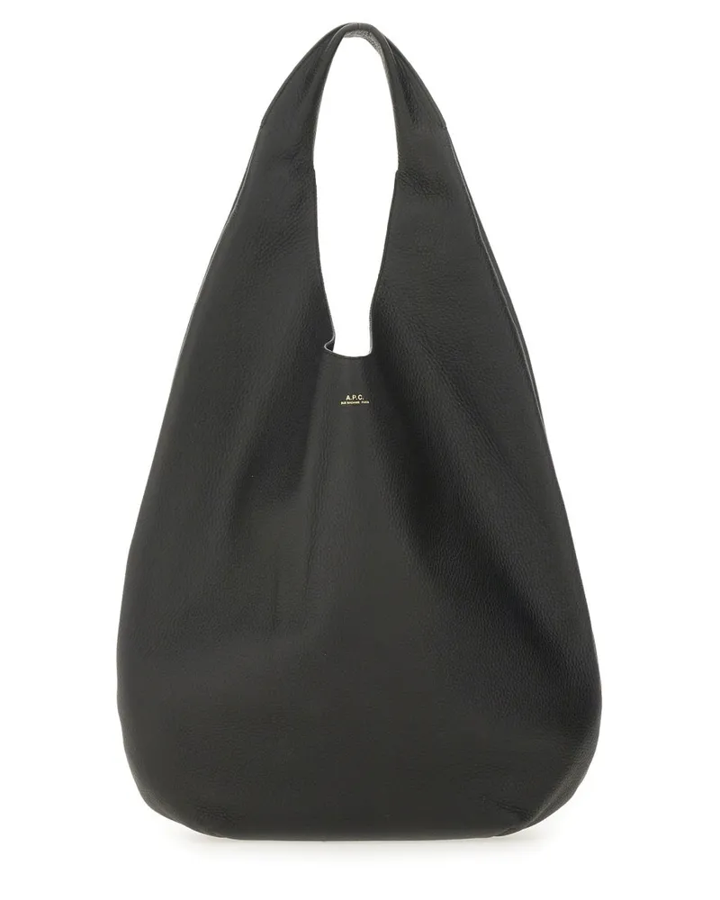 A.P.C. Le Neige Shoulder Bag — Black Black