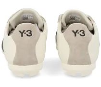 Leather Field Sneakers — White