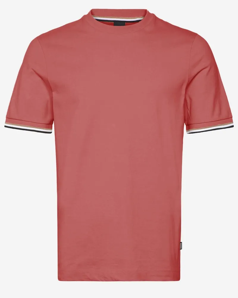 HUGO BOSS Men's T-Shirt Cotton Red T-Shirts And Polos Red