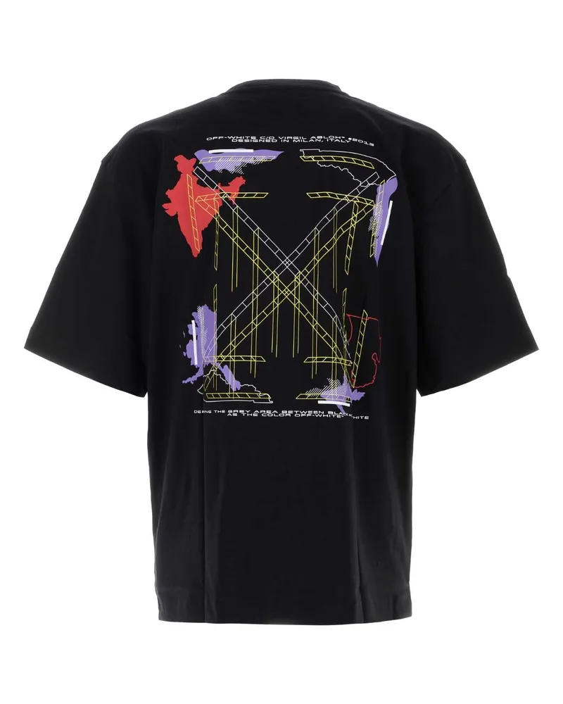 OFF-WHITE T-Shirt — Black Black