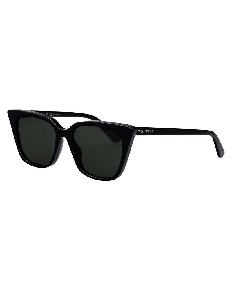 Alexander McQueen Women's Sunglasses Am0556s Black Acetate Black