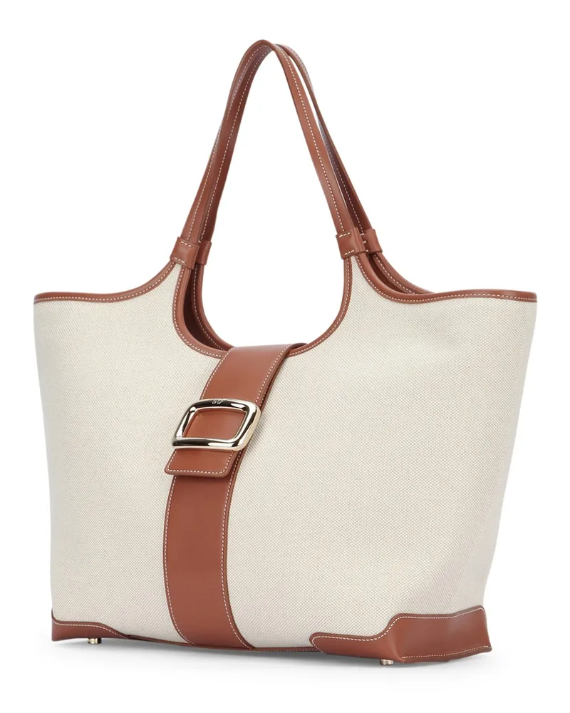 Roger Vivier C606naturalechiaros018cognacscuro Borse A Mano Bag Beige