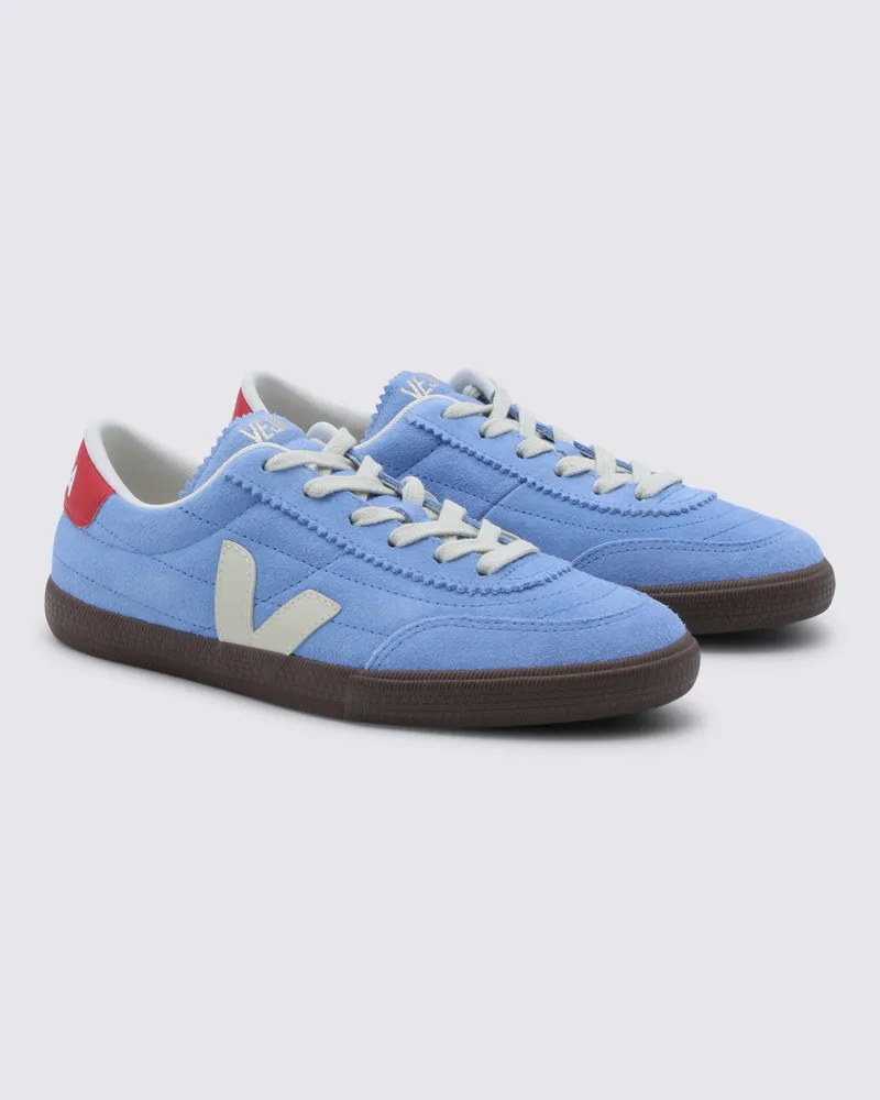 VEJA Women's Sneakers Aqua_pierre_bark _cover Tex-Le Sole El Tex/le Blue