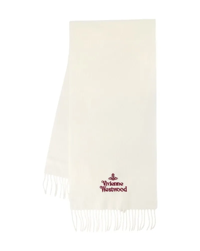 Vivienne Westwood Wool Scarf — White White