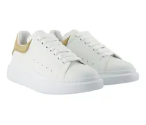 Oversized Leather Sneaker — White