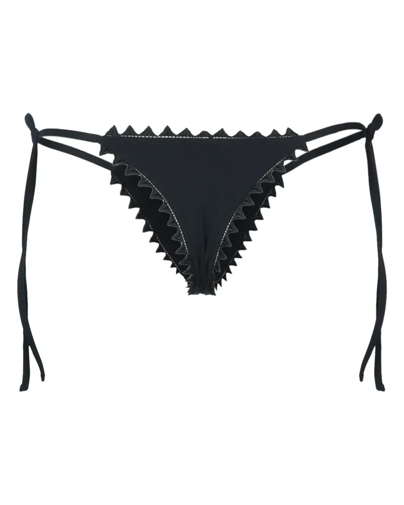 Jacquemus Women's Le Bas De Maillot Picot Black Costumi Da Bagno Swimwear Black