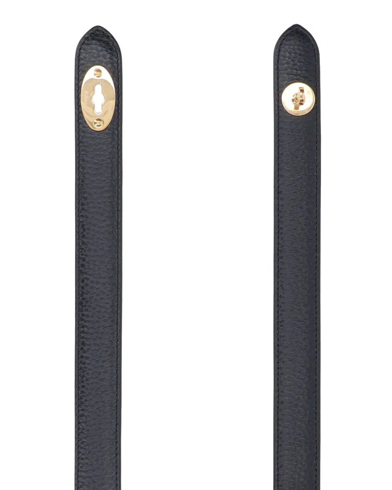 Mulberry Women's Belts Black Bovine Leather Black
