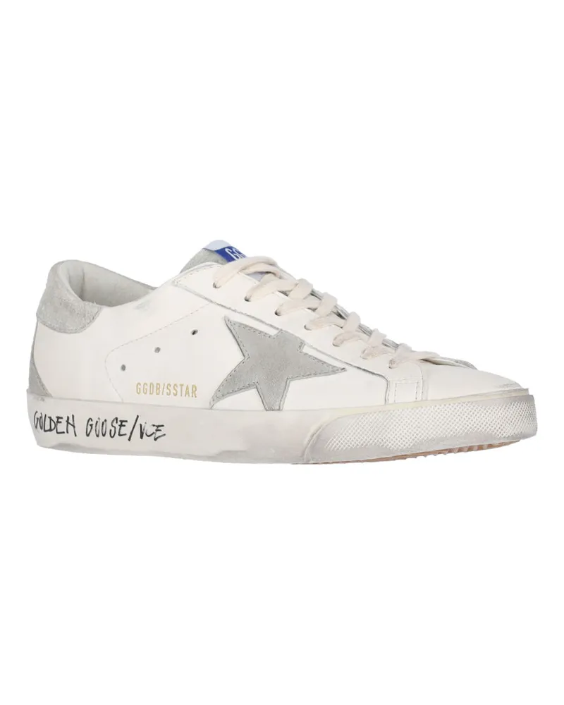 Golden Goose Men's Sneakers White Upper: Ovine Leather White