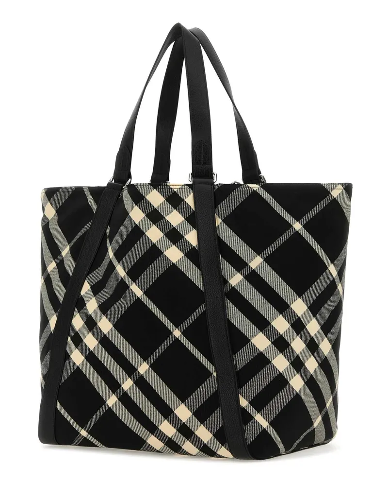 Burberry Tote Tote Bag — Black Black