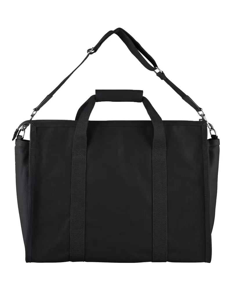 A.P.C. Unisex Crossbody Bag Gym Recuperation Black Cotton Handbags Hand Black
