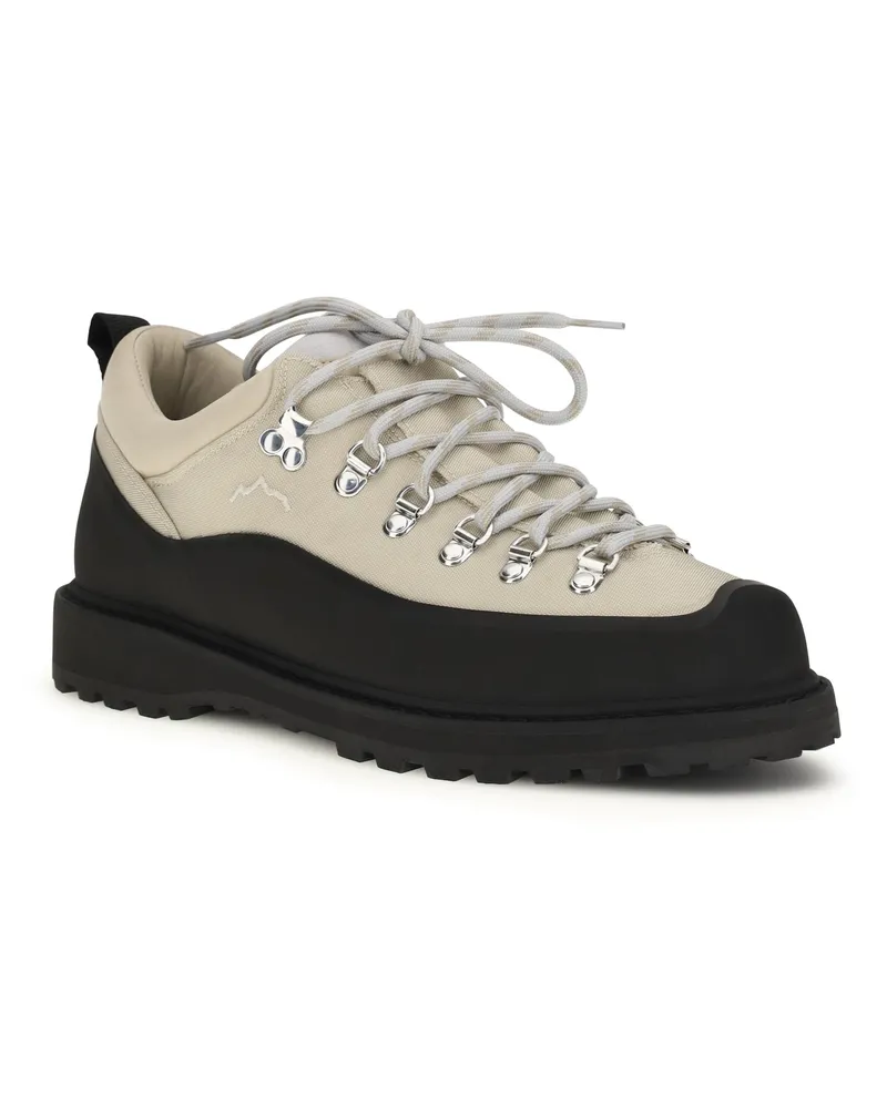 Diemme Men's Trekking Boots Roccia Basso Sport Beige Cordura Polyester Trainers Sneaker Beige