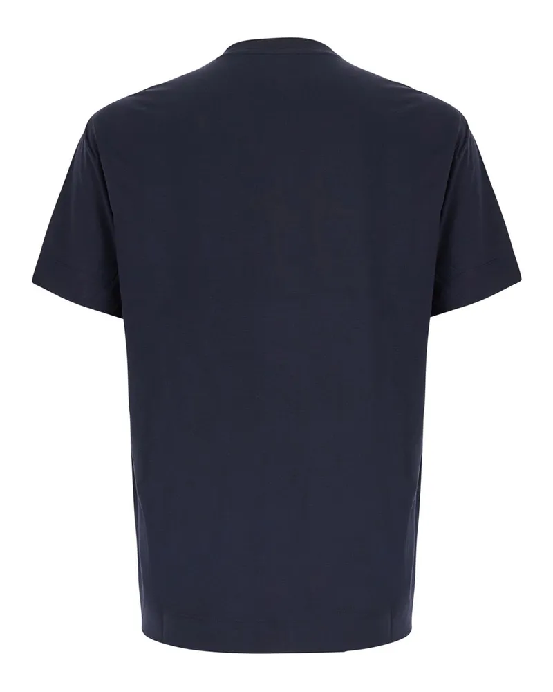 Emporio Armani Men's T-Shirt M.c Modal Blue T-Shirts And Polos Blue