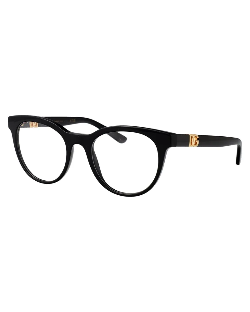 Dolce & Gabbana Women's Optical Sunglasses Black Acetate Glasses & Frames Black