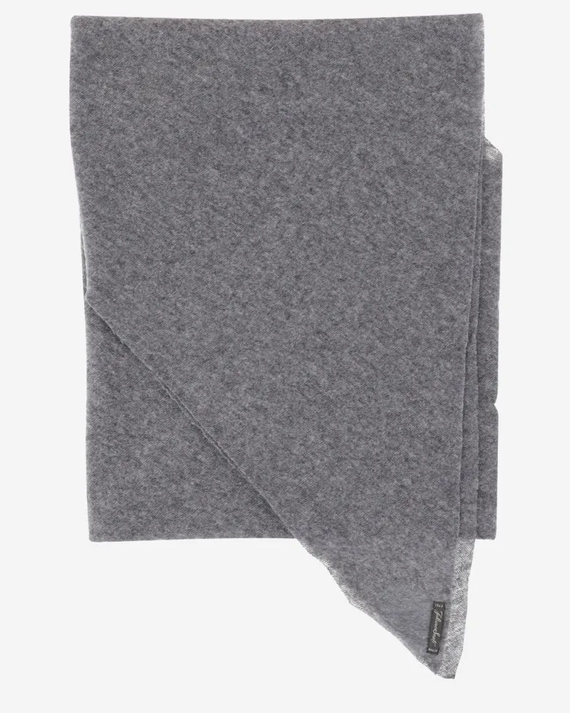 Faliero Sarti Women's Cashmere Scarf Adeli Grey Scarfs Gray