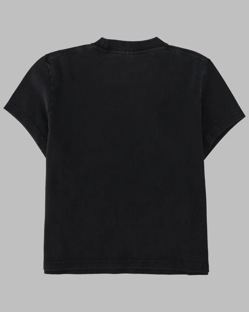 Alexander Wang Cotton T-Shirt — Black Black