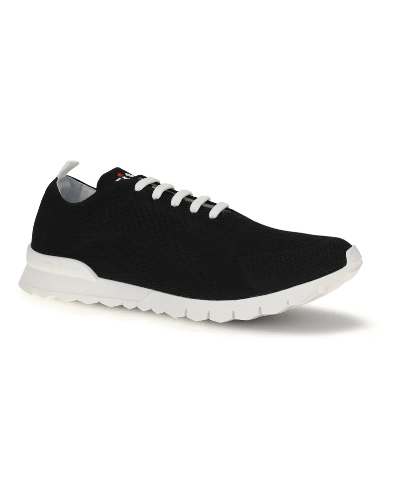 Kiton Men's Fabric Sneakers Nero Upper: Fabric; Sole: Rubber Black