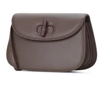 Bamboo Shoulder Bag — Brown