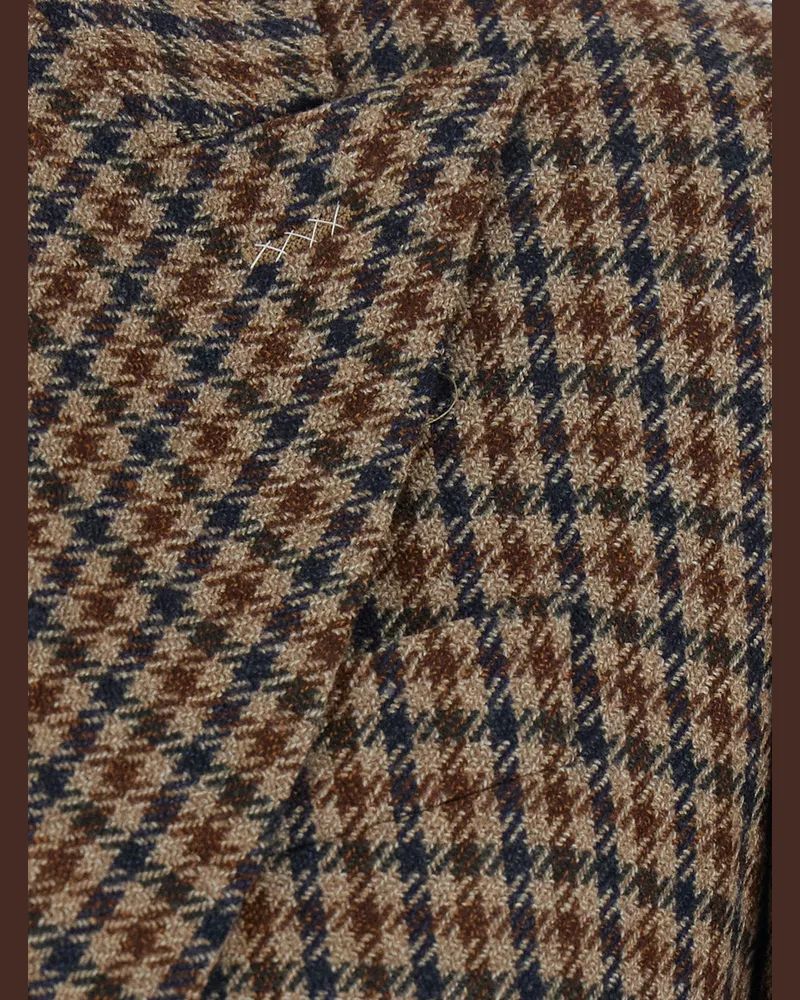 Max Mara Women's Jacket Mxmdeserto Brown Wool Blazers Brown