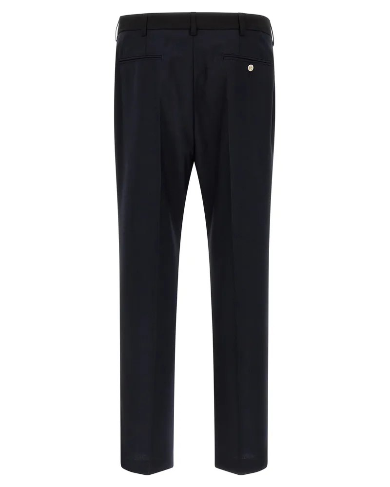 Marni Tropical Wool Trousers — Navy Navy
